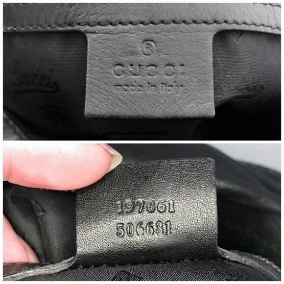 🎭SOLD🎭 Black Leather GUCCI Hysteria & Dust Bag - Picture 6 of 7